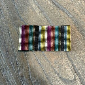 Ink + Alloy Multicolor Beaded Stretch Bracelet